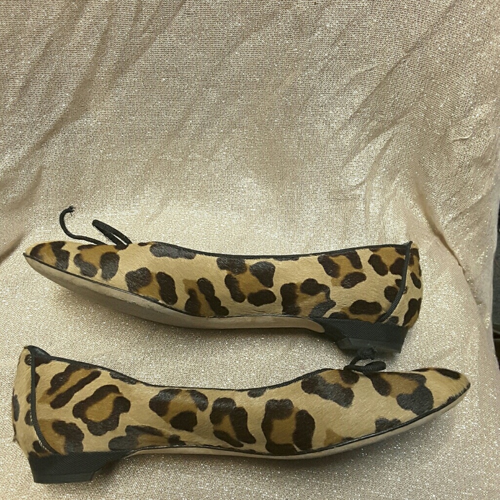 Stuart Weitzman Cheetah Flats Size 10 - image 2